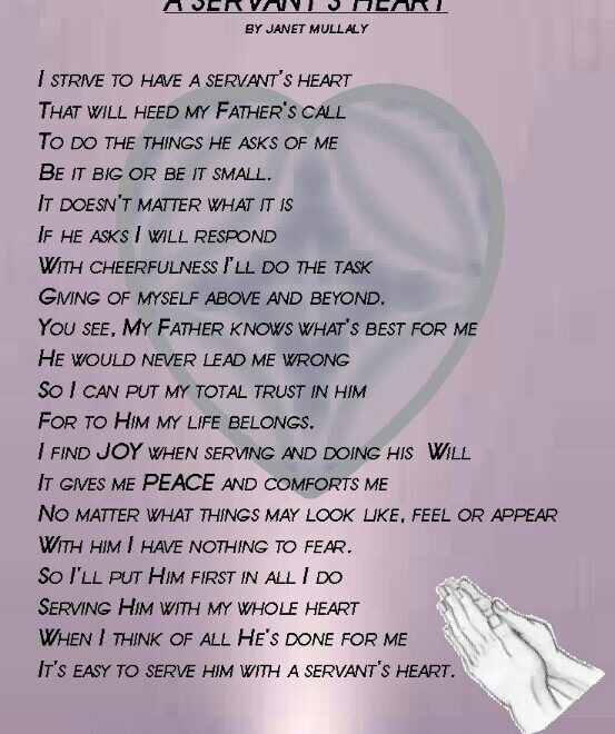 What Does It Mean To Have A Servant Heart