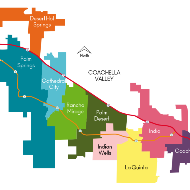 Map Of Coachella Valley