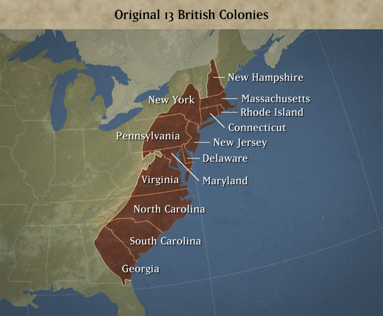 The 13 Colonies: A Visible Journey Via America’s Beginnings