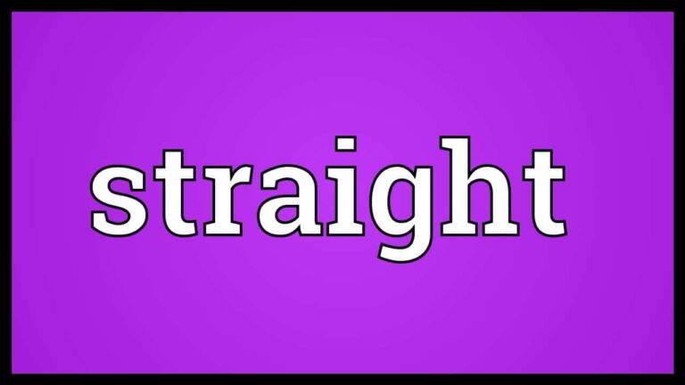 What Does Straight Party Mean
