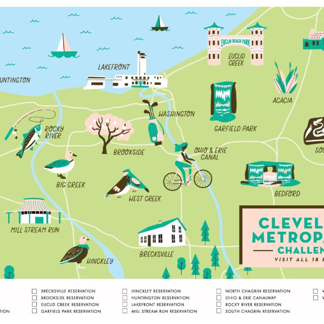 Map Of Cleveland Metroparks
