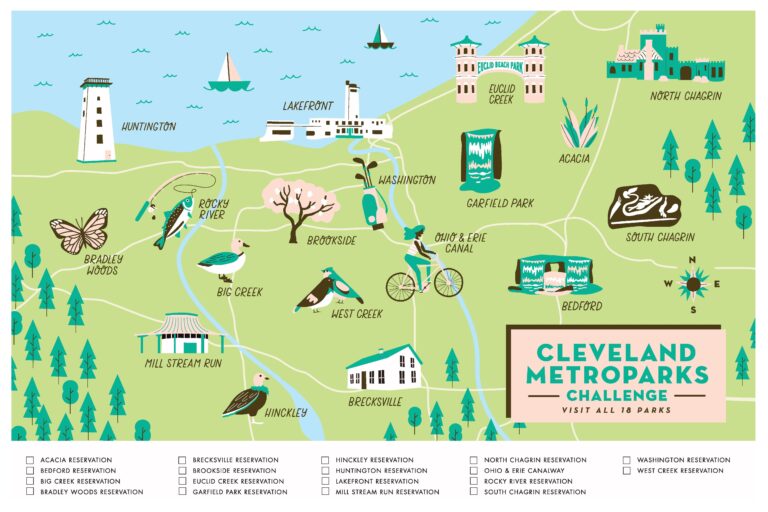 Map Of Cleveland Metroparks