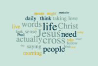 What Does It Mean To Take Up Your Cross Daily