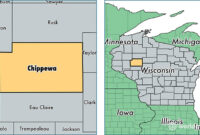 Map Of Chippewa County Wisconsin