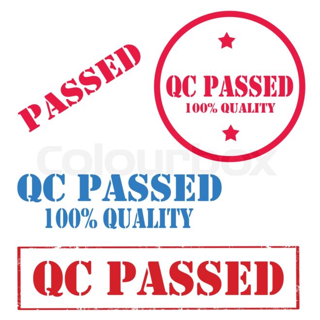 What Does Qc Passed Mean