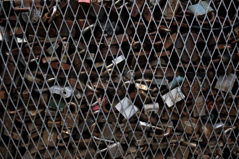 What Do Locks On A Fence Mean