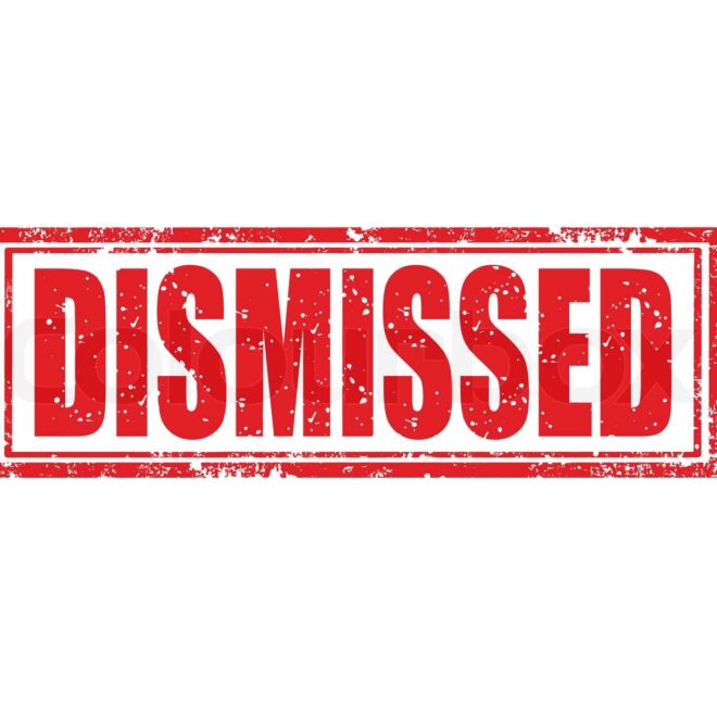 What Does A Dismissed Charge Mean