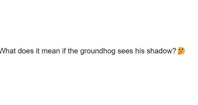 What Does It Mean If You See A Groundhog