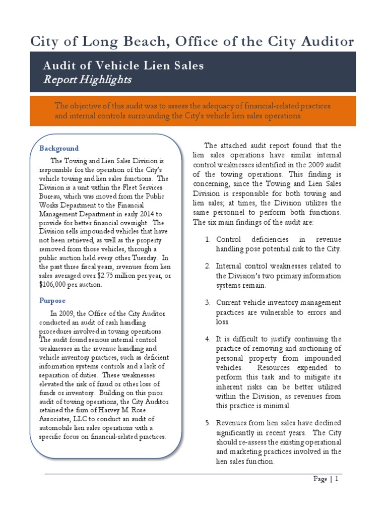 What Does Lien Reported Mean On Autocheck