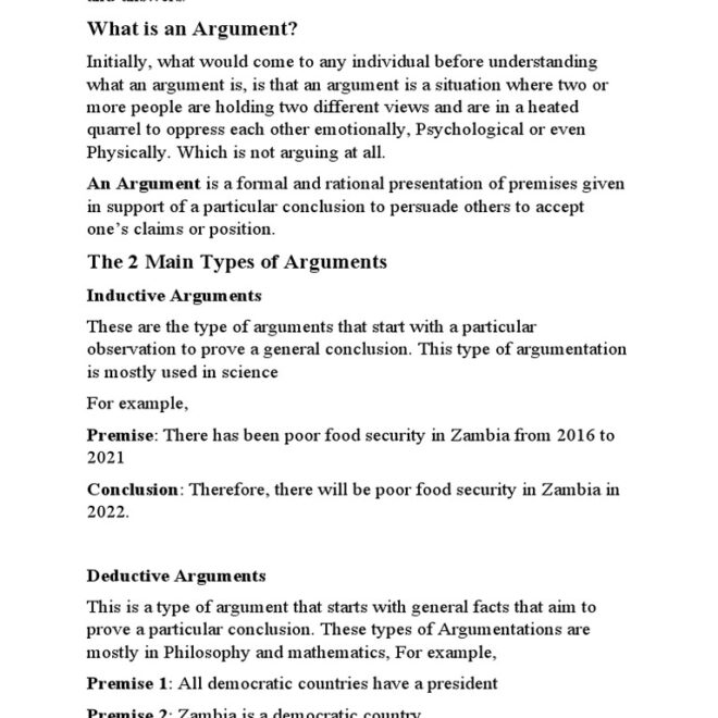 What Does It Mean To Qualify An Argument