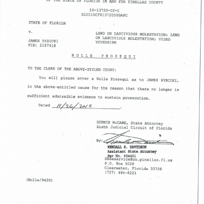 What Does Nolle Pros Mean In Florida