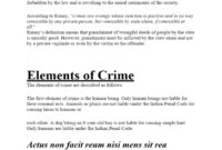 What Do The Degrees Of Crime Mean