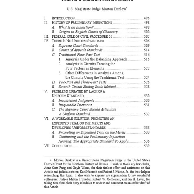What Does Injunctive Relief Mean