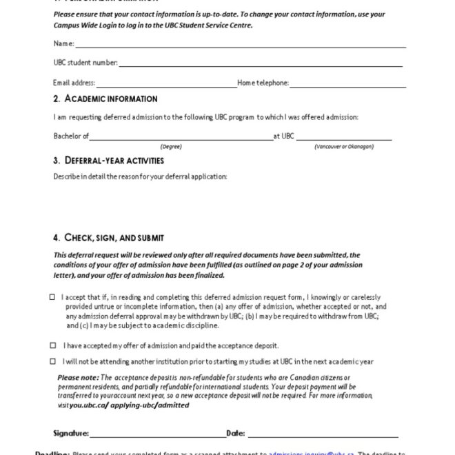 What Does Deferred Admission Mean