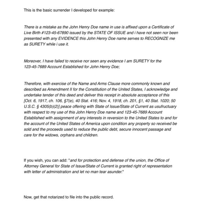 What Does Bond Surrender Mean