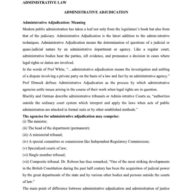 What Does Pending Adjudication Mean