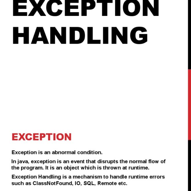 What Does Processing Exception Mean