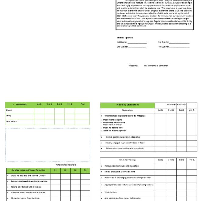 What Does S Mean On A Report Card