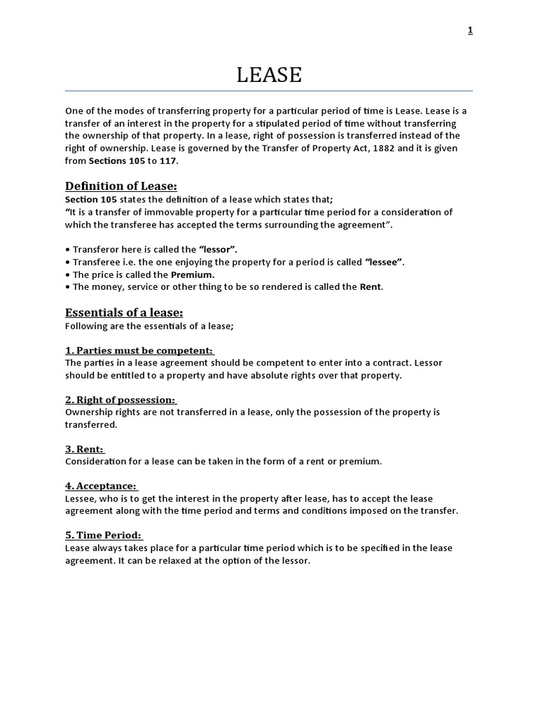 What Does Lease Up Mean