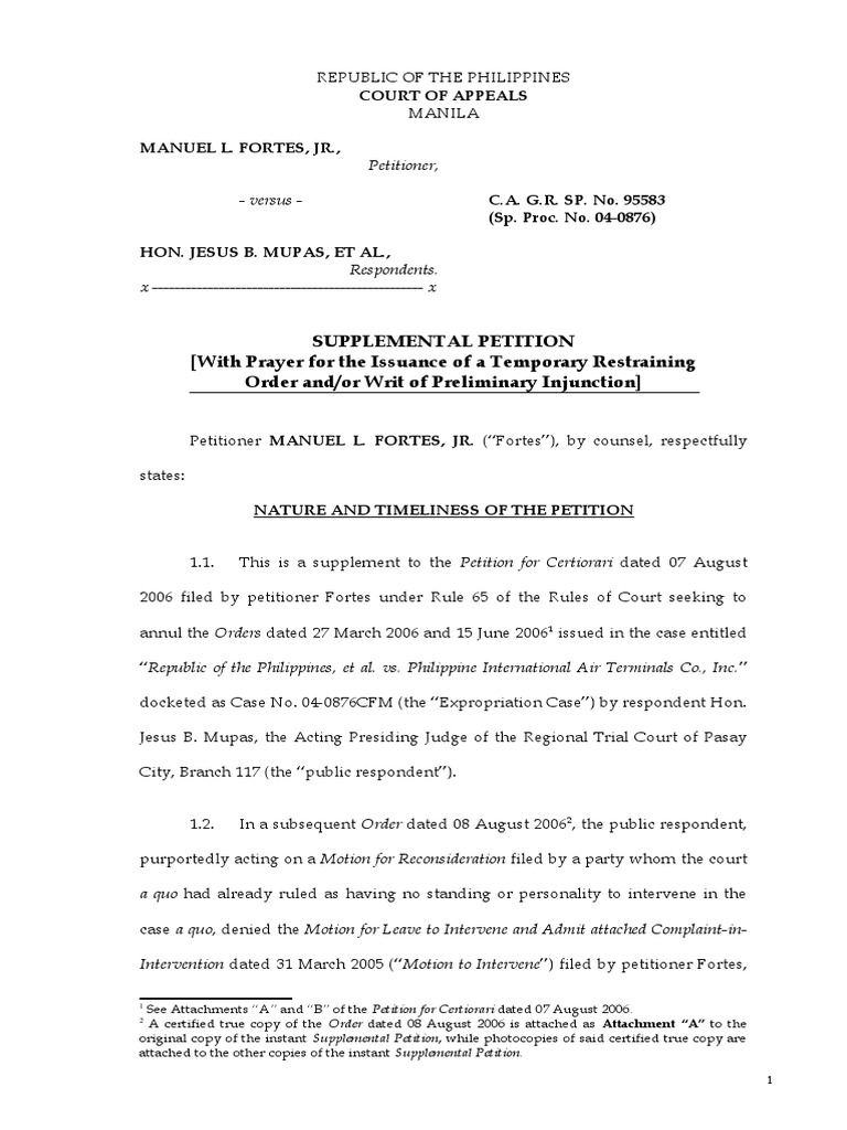 What Does Petition To Revoke Mean