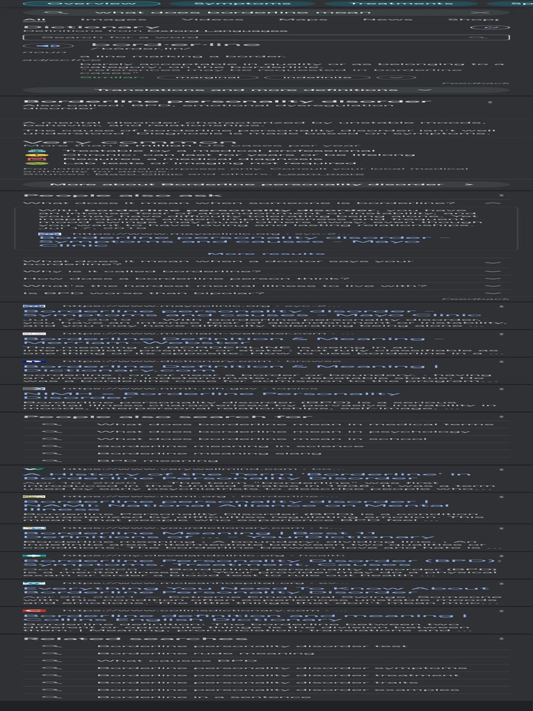 What Does Borderline Blood Test Results Mean