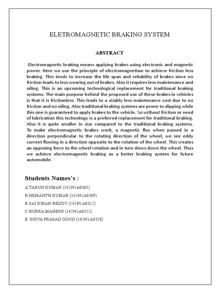 What Does Service Electronic Braking System Mean