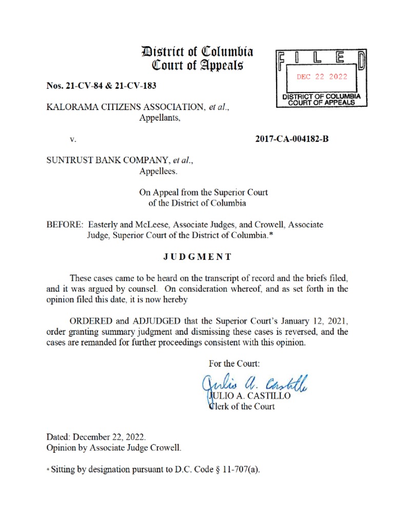 What Does Reversed And Remanded Mean