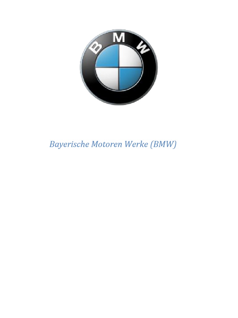 What Does Bayerische Motoren Werke Mean
