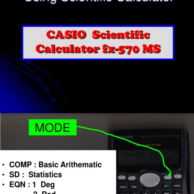 what does e mean in calculator sci