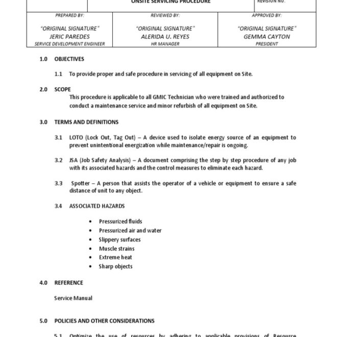 What Does Onsite Services Mean