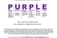 What Does Purple Scars Mean