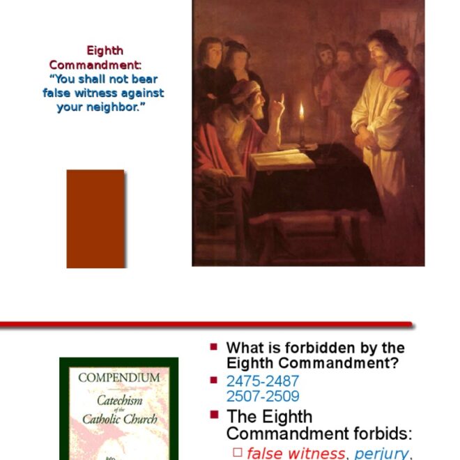 What Does The 8th Commandment Mean