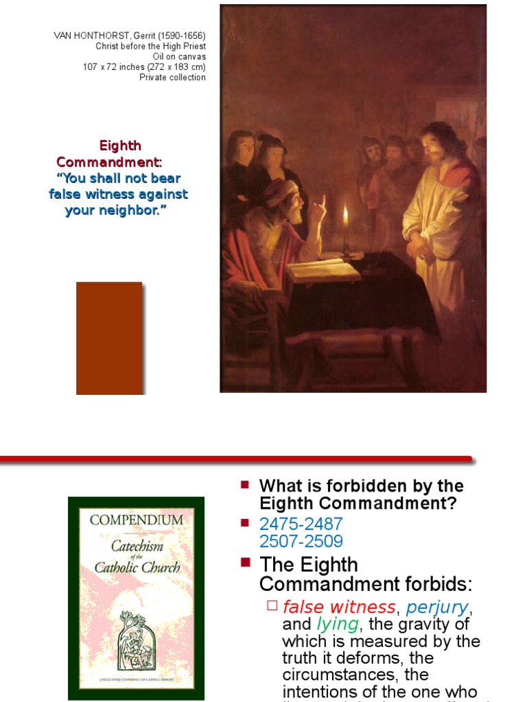 What Does The 8th Commandment Mean