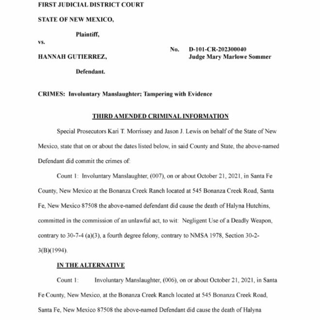 What Does Amended Charge Mean