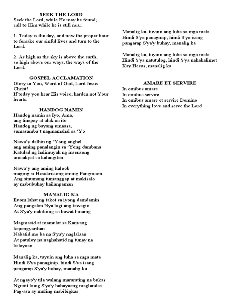 What Does It Mean To Seek The Lord