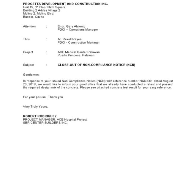 What Does Notice Of Discovery Compliance Mean