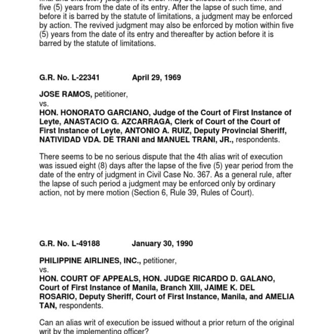 What Does Alias Writ Of Arrest Mean