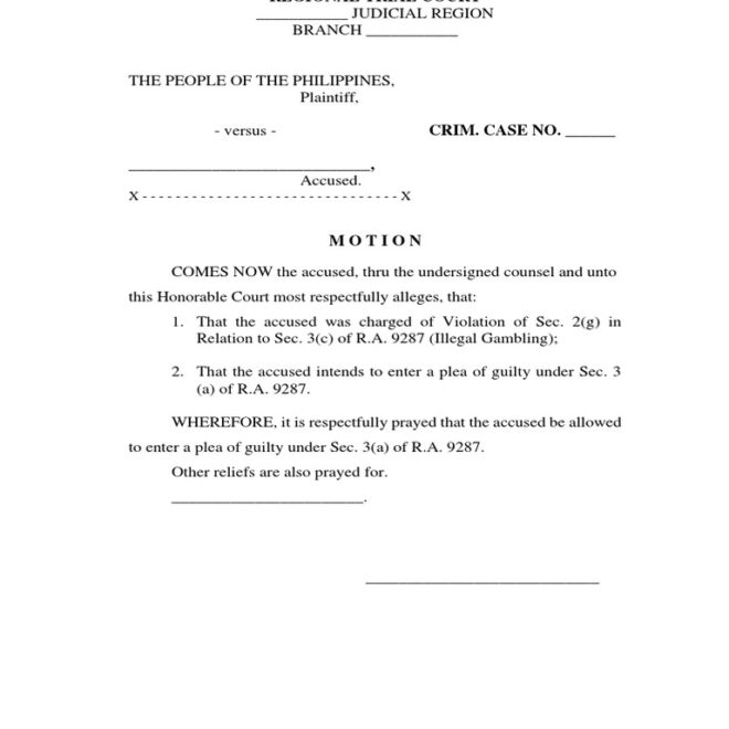 What Does Change Of Plea Hearing Mean