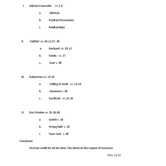 What Does It Mean To Be A Woman Of Virtue