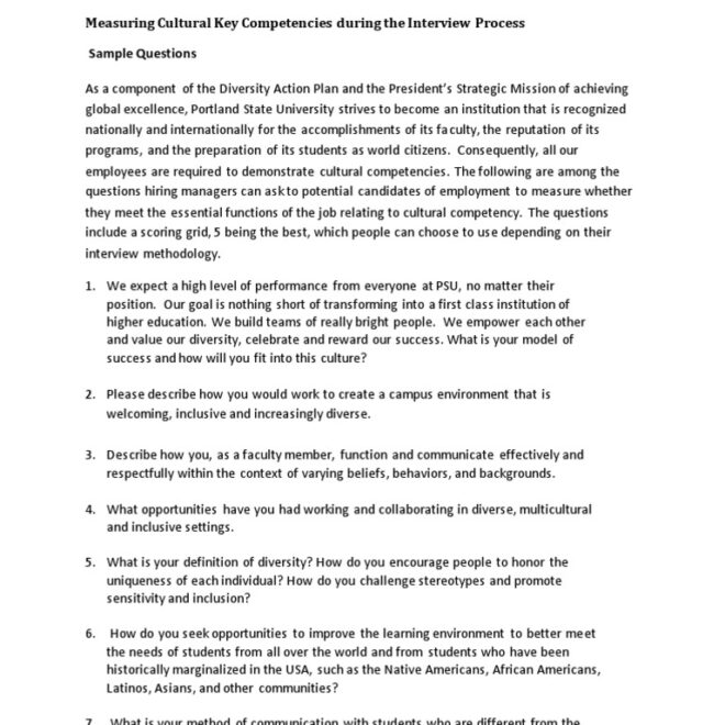 What Does Diversity Mean To You Interview Question