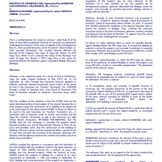 What Does Forcible Detainer Mean