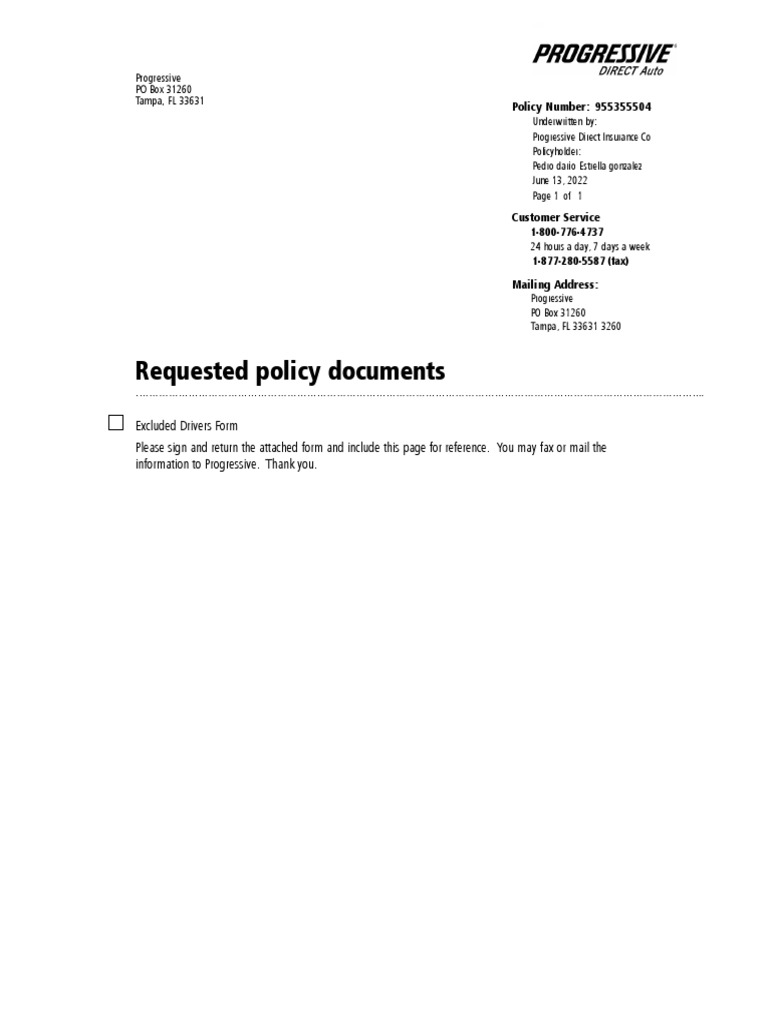 What Does Excluded Driver Mean On Insurance