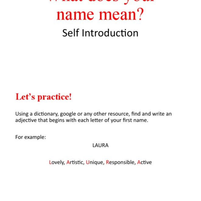 what does your name mean