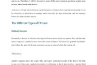 What Does Domestic Relations Mean In A Divorce