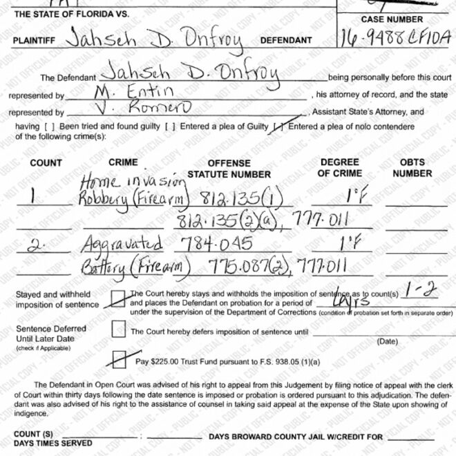 What Does Adjudication Withheld Mean In The State Of Florida