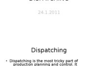 What Does Dispatching Mean In Shipping