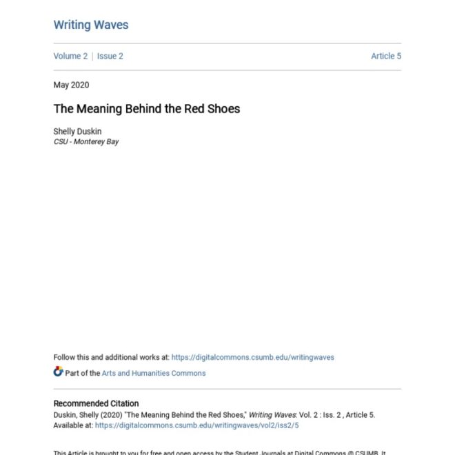 What Does Red Shoes Mean Spiritually