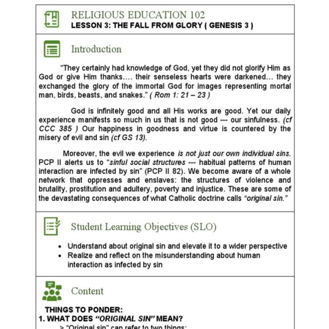 What Does It Mean To Fall Short Of God’s Glory