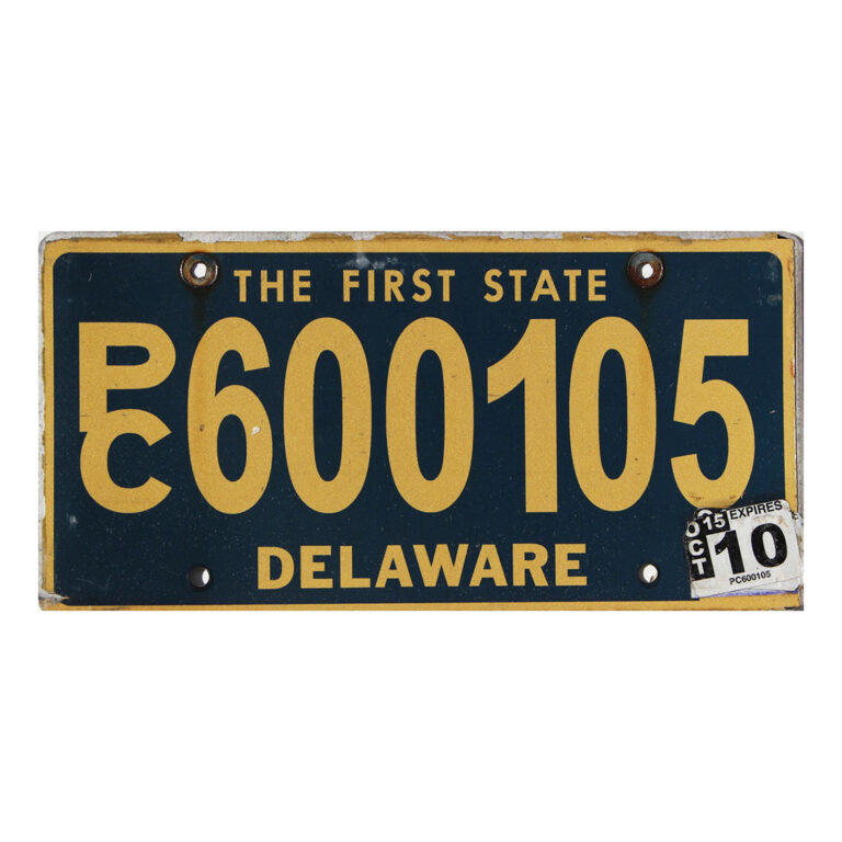 What Does Pc Mean On A Delaware License Plate