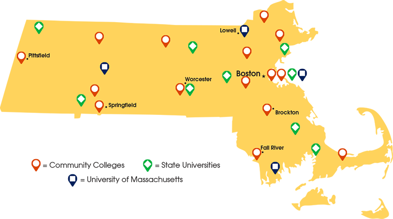 MassTransfer Campus Directory Map
